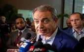 Rodríguez Zapatero repudió el llamado a una intervención militar contra Venezuela, realizado por Almagro. 