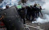 Más de 200 detenidos y varios heridos ha sido el saldo de la policía francesa contra los manifestantes que se levantan ante las medidas económicas de Emmanuel Macron.