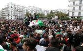 Este miércoles grupos de oposición han continuado las protestas en las principales ciudades de Argelia.