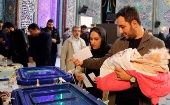 Gran participación en elecciones parlamentarias de Irán