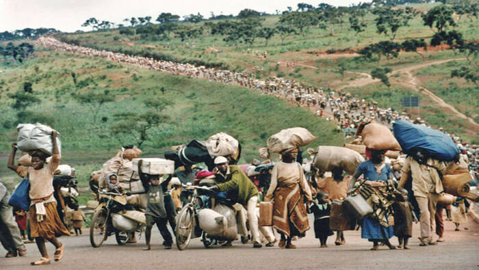 Se calculan entre 800 mil y 1 millón de muertos por el genocidio en Ruanda.