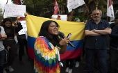 Continúa el rechazo a las políticas neoliberales del Gobierno de Lenín Moreno, en Ecuador.