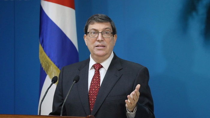 El canciller Rodríguez ha denunciado las constantes sanciones de EE.UU. contra funcionarios e instituciones cubanas.