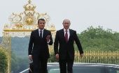 Macron y Putin han hablado por teléfono en tres ocasiones en las últimas dos semanas, para tratar la situación en torno a Ucrania y las garantías de seguridad que Rusia exige a la OTAN.