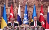 Las negociaciones entre las delegaciones rusa, turca, ucraniana y de la ONU sobre la solución del problema de la exportación de granos se llevaron a cabo en Estambul.