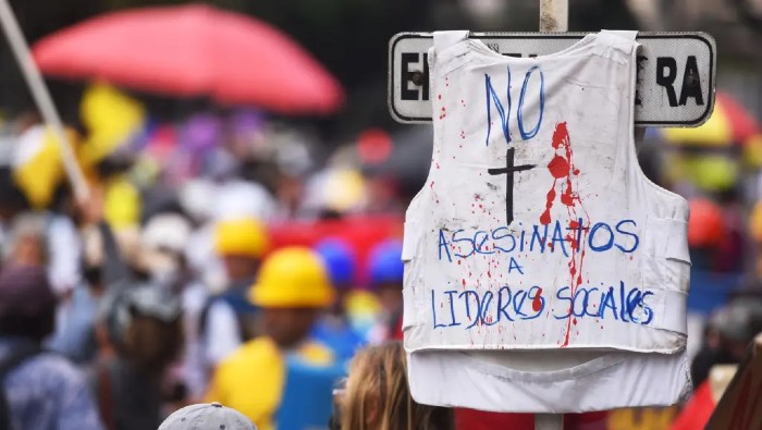 Reportan aumento de asesinatos a líderes colombianos en 2022