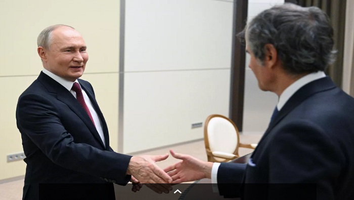 El anterior encuentro entre Putin y Grossi aconteció en octubre de 2022.