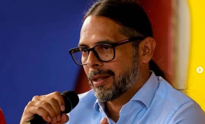 Venezuelan Communication Minister Freddy Ñañez.