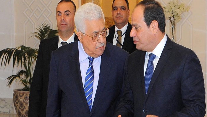 El presidente Mahmoud Abbas agradeció a su par egipcio por su constante sustento a la justa causa palestina.