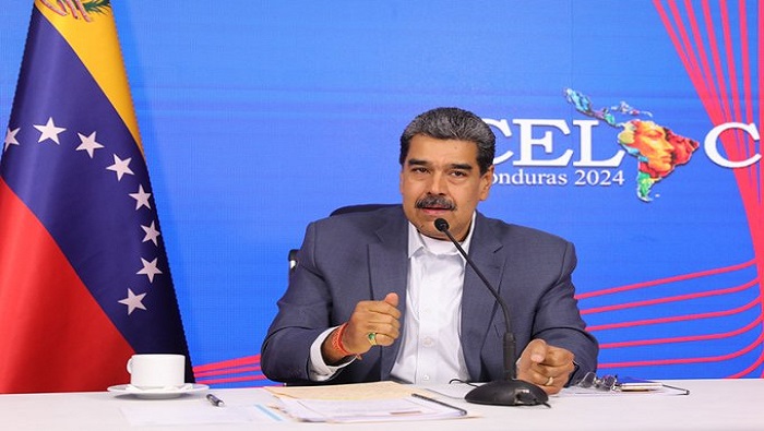 El mandatario Maduro anunció que su país apoya 