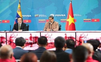 El mandatario destacó que todavía quedan muchas áreas por desarrollar entre Venezuela y Vietnam.