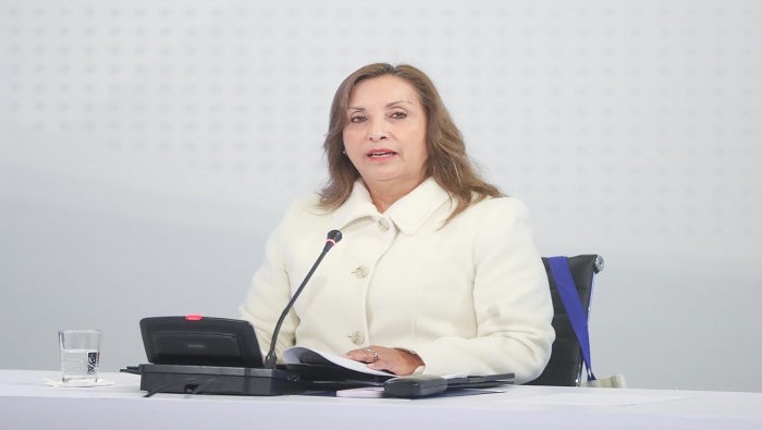 La presidenta designada de Perú, Dina Boluarte, acudió este miércoles a la sede del Ministerio Público para prestar una segunda declaración por el llamado 