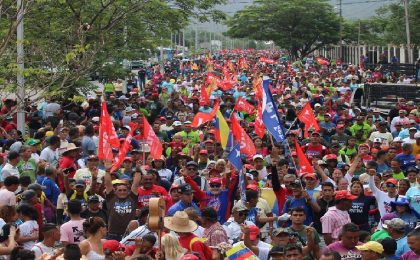 La Revolución y el pueblo de Venezuela eligió de manera unánime al presidente Nicolás Maduro como el candidato de la Revolución Bolivariana.
