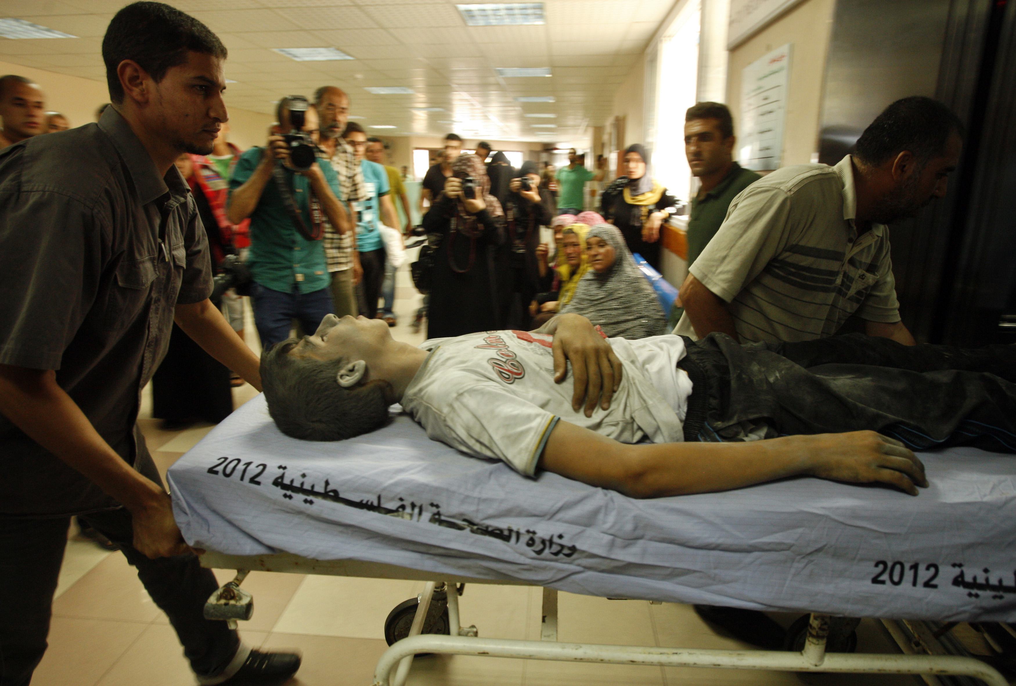 38 palestinos han fallecido por los ataques.