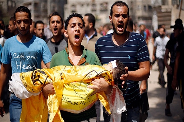 Varios niños han fallecido por los bombardeos israelíes