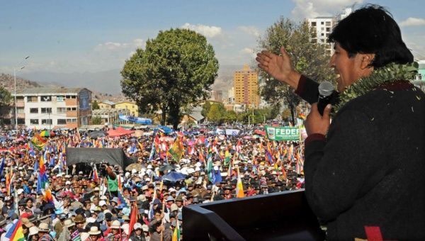 Hoy inicia la campaña electoral del MAS en Bolivia.