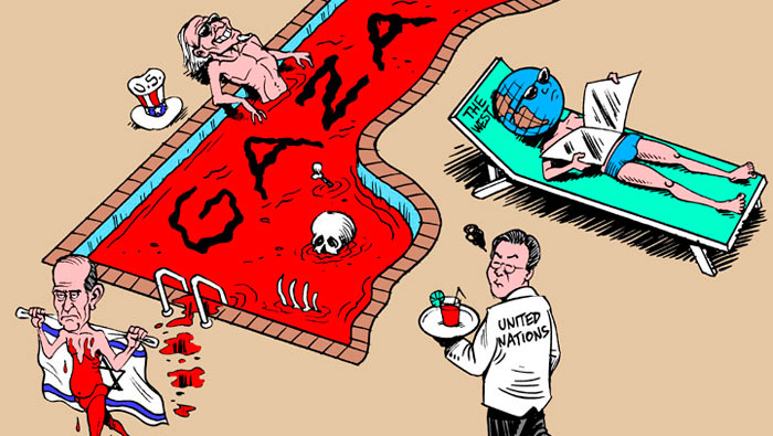Franja de Gaza: Un baño de sangre