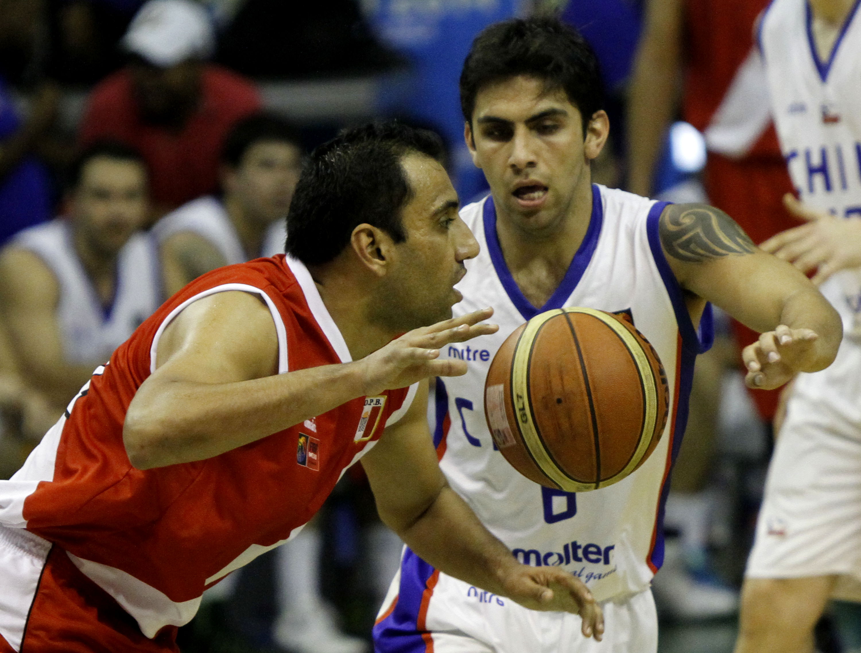  La selección chilena de baloncesto derrotó a Perú este sábado, 85-70. (Foto:  AVN) 