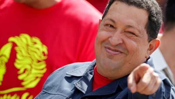El líder de la Revolución Bolivariana, Hugo Chávez.