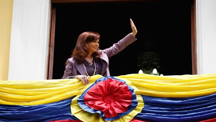 La presidenta destacó la voluntad de pago de la nación. (Foto: Prensa Presidencial Venezuela)