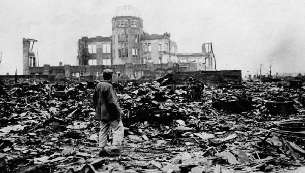 Hiroshima, destrozada por la bomba el 6 de agosto de 1945 (Archivo)