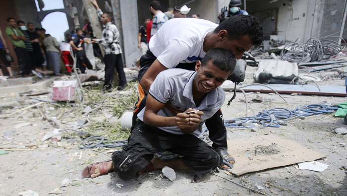 Al menos mil 766 palestinos por los ataques de Israel contra la Franja de Gaza. (Reuters)