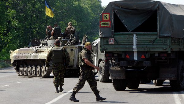 Militares de Ucrania admitieron oficialmente la participación de mercenarios extranjeros contra los independentistas. (Foto: Ria Novosti)
