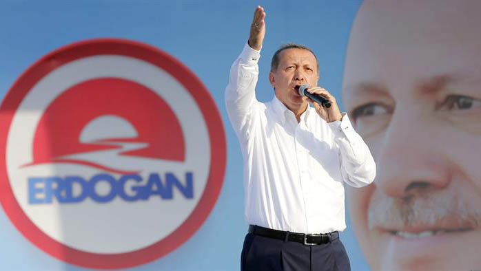 Las encuestas sitúan a Erdogan como claro favorito, con apoyos por encima del 40 por ciento. (Foto: EFE)