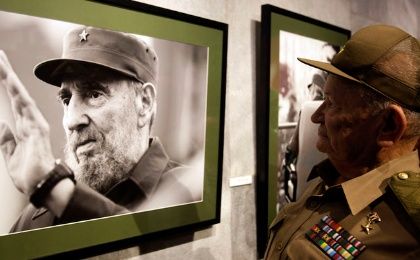 Inauguran exposición hecha por niños en honor al líder cubano. (Foto: Cubadebate)