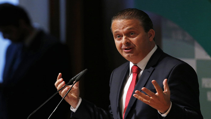 Campos ocupaba el tercer lugar en las encuestas sobre intención de voto. (Reuters)