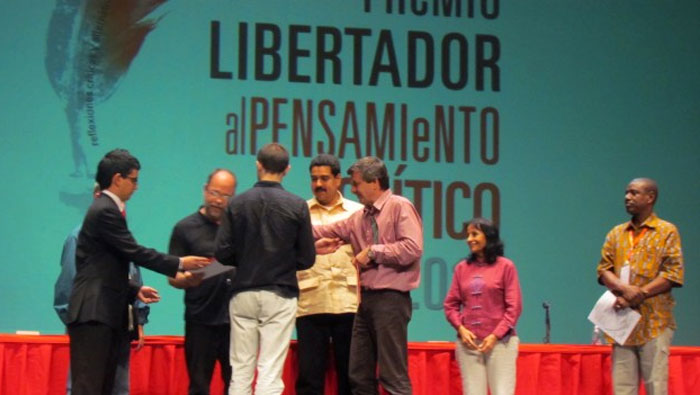 Nuestro Premio Libertador al Pensamiento Crítico llegó a su novena edición.  (Foto: Archivo)