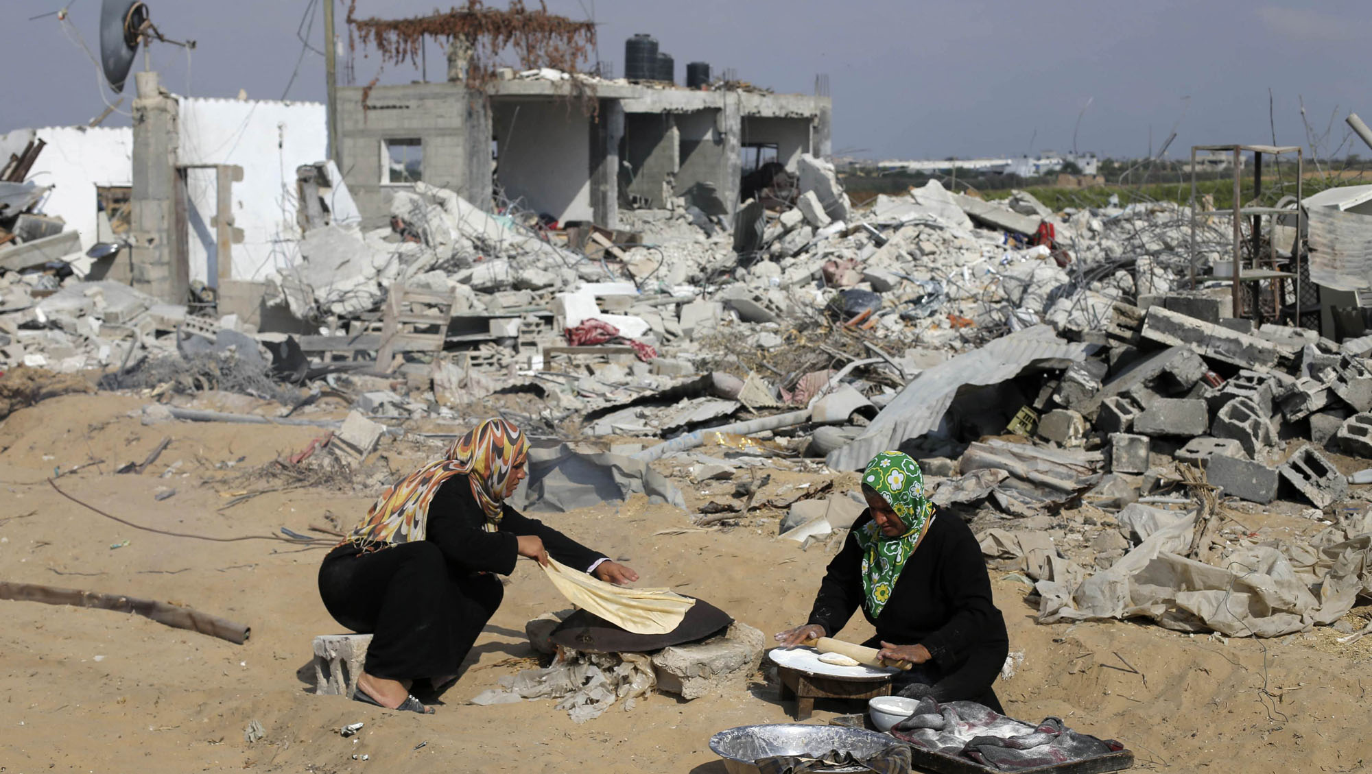 La ofensiva israelí contra la Franja ha causado destrozos y miles de muertes. (Reuters)