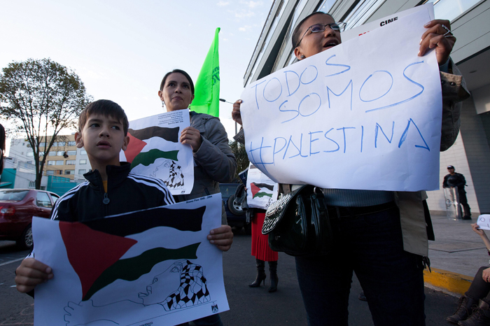 Ecuatorianos repudiaron creciente violencia en Palestina (EFE)
