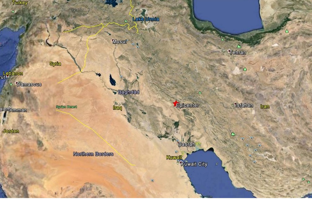 Temblor de magnitud 6,2 se registra en Irán