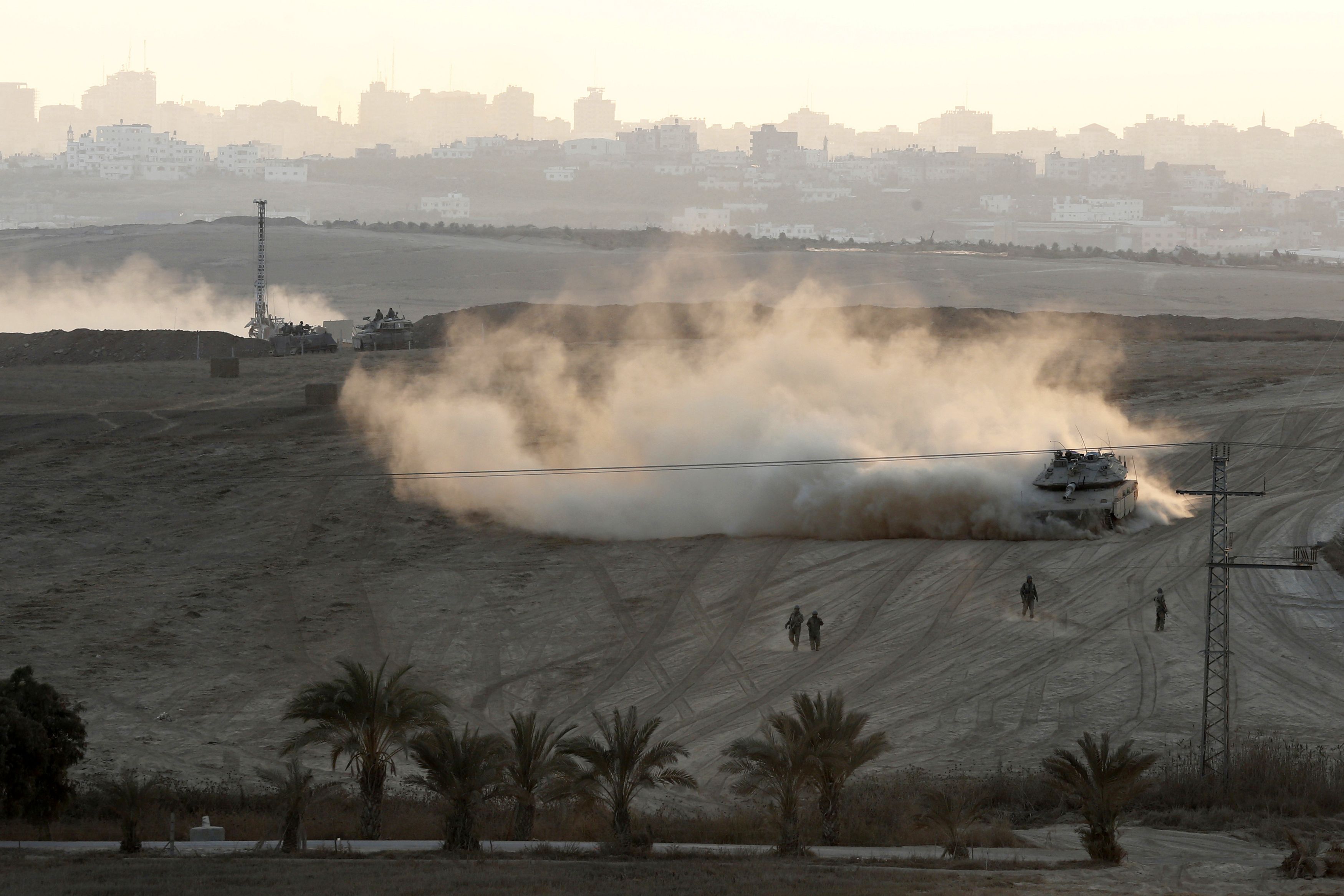 Ataques aéreos contra Gaza. (Reuters)