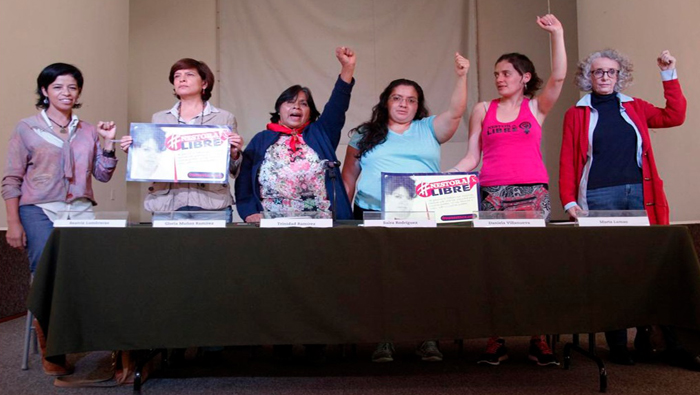 El comité de actividaste reclama la libertad de Nestora. (Foto: Twitter)