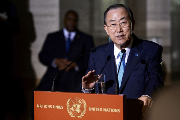 El secretario general de la ONU, Ban Ki-Moon, instó a reducir la violencia en la región. (Foto: AFP-Archivo)
