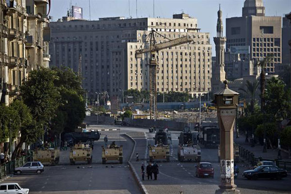Ejército egipcio ha militarizado la ciudad de El Cairo (Foto: Archivo)
