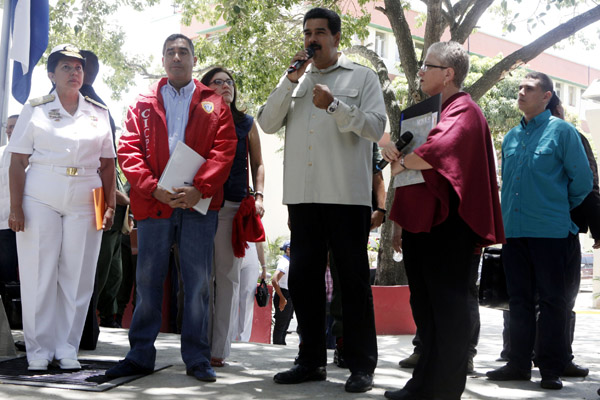 Maduro planteó un pacto para la paz en el país suramericano. (foto: AVN)