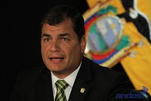 Presidente Rafael Correa,  anunció el fin de la iniciativa ambiental para el Yasuní por falta de respuesta de los países industrializados (Foto: Archivo)