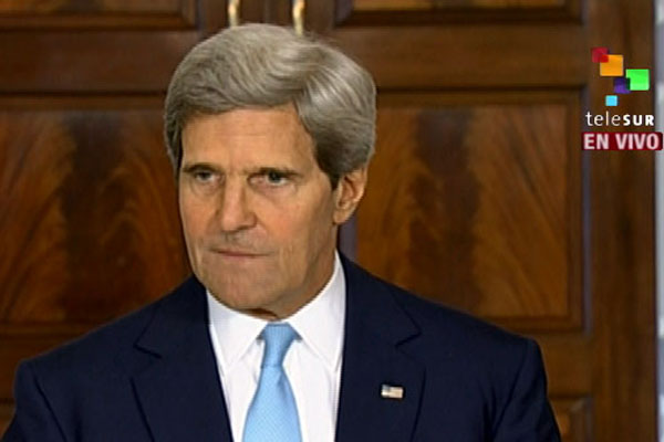 El secretario de Estado de los Estados Unidos, John Kerry, afirmó que creen en las palabras de sus 
