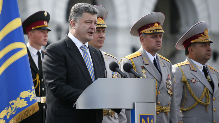 Poroshenko agradeció el apoyo recibido por Estados Unidos y la Unión Europea. (Foto: Reuters)