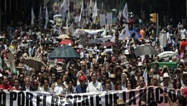 Miles de ciudadanos se han movilizado en los últimos meses en México contra las políticas neoliberales del Gobierno. (Foto: Archivo)