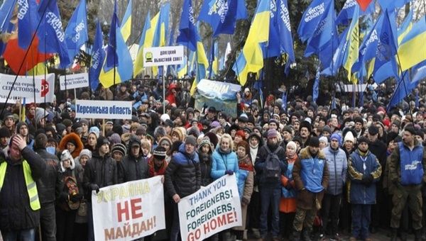 Los opositores ucranianos desarrollan desde hace dos meses diversas manifestaciones. (Foto: Archivo)