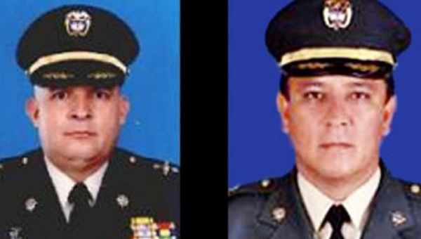 Jefes de Inteligencia, Ricardo Zúñiga y Jorge Andrés Zuluaga, fueron destituidos (Foto: Archivo)