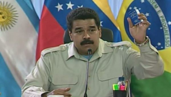 "Soy Presidente porque hay una revolución. Si no, un obrero, hijo de Chávez, no estuviera de Presidente", enfatizó. (Foto: VTV)