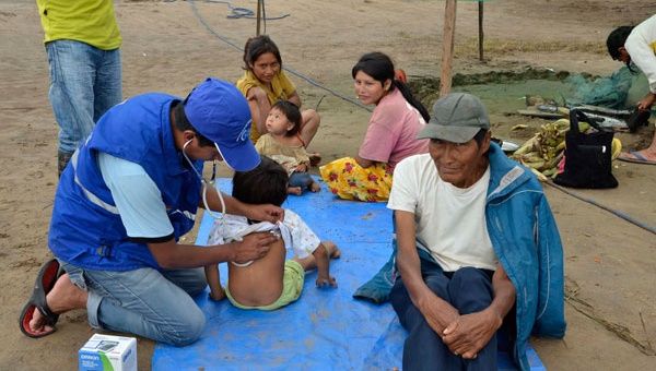 Familias damnificadas reciben atención humanitaria  (Foto: ABI)