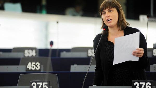 La Vicepresidenta de Asuntos Sociales del Parlamento Europeo, Inés Zuber, reclamó mayor sinceridad en el debate. (Foto: GUE/NGL)