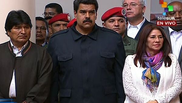 El presidente de Venezuela, Nicolás Maduro, manifestó junto a sus homólogos de varios países, que el líder Hugo Chávez, dejó un legado de batalla por la libertad y justicia de los pueblos. (Foto: teleSUR)