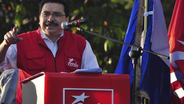 El secretario general del FMLN, Medardo González, ratificó la confianza que tiene su partido en lograr una nueva victoria en las elecciones presidenciales del domingo en El Salvador. (Foto: Archivo)